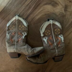 Authentic Vintage Justin Cowboy Boots.